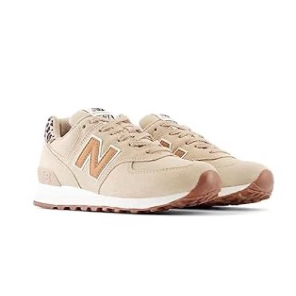 New Balance Shoes - New Balance Women’s 574 V2 Animal Print Sneaker in color Mindful, size 11.5
